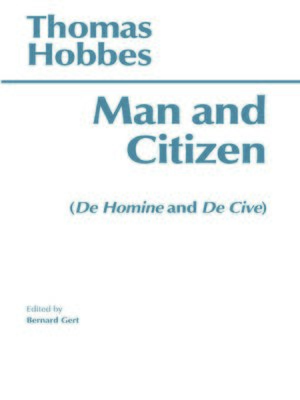cover image of Man and Citizen